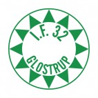 Glostrup FK soccer team logo, decals stickers