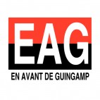 En Avant de Guingamp soccer team logo, decals stickers