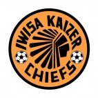 Kaizer Chiefs FC soccer team logo, decals stickers