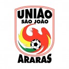 Uniao Sao Joao Esporte Clube soccer team logo, decals stickers