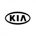 Kia logo, decals stickers
