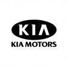 Kia motors logo, decals stickers