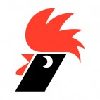 AS Bari soccer team logo, decals stickers