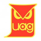 Tecos de la UDG soccer team logo, decals stickers