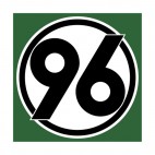 Hannover 96 soccer team logo, decals stickers