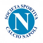 SSC Napoli soccer team logo, decals stickers