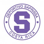 Deportivo Saprissa soccer team logo, decals stickers
