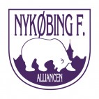 Nykobing Falster Alliancen soccer team logo, decals stickers