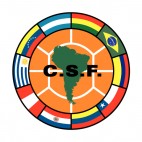CONMEBOL South American Football Confederation logo, decals stickers