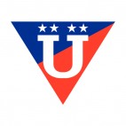 LDU QUITO soccer team logo, decals stickers