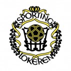 Sporting Club Lokeren  soccer team logo, decals stickers
