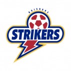 Brisbane Striker soccer team logo, decals stickers