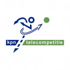 KPN Telecompetitie soccer team logo, decals stickers