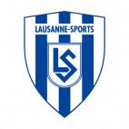FC Lausanne Sport soccer team logo, decals stickers