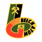 GKS Belchatow soccer team logo, decals stickers