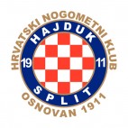 Hajduk Split soccer team logo, decals stickers
