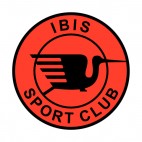 Ibis Sport Club soccer team logo, decals stickers