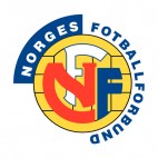 Norges Fotballforbund logo, decals stickers