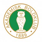 Akademisk Boldklub soccer team logo, decals stickers