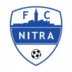 FC Nitra soccer team logo, decals stickers
