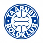 Tarnby Boldklub soccer team logo, decals stickers