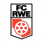 FC RWE soccer team logo, decals stickers