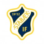 Stabaek Fotball IF soccer team logo, decals stickers