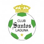 Club Santos Laguna soccer team logo, decals stickers