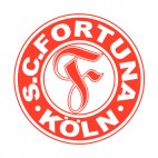 SC Fortuna Koln soccer team logo, decals stickers