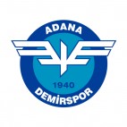 Adana Demirspor soccer team logo, decals stickers