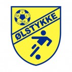 Olstykke FC soccer team logo, decals stickers