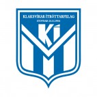 KI Klaksvik soccer team logo, decals stickers