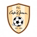 FC Cafe Opera soccer team logo, decals stickers