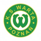 KS Warta Poznan soccer team logo, decals stickers