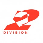 Denmark Division 2 logo, decals stickers