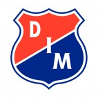 Deportivo Independiente Medellin soccer team logo, decals stickers