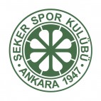 Ankara Sekerspor Kulubu soccer team logo, decals stickers