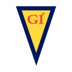 Gotu Itrottarfelag  soccer team logo, decals stickers