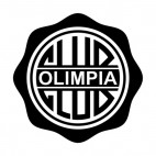 Club Olimpia soccer team logo, decals stickers