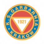 RKS Garbarnia Krakow soccer team logo, decals stickers