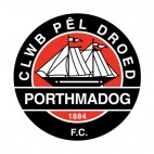 Porthmadog FC soccer team logo, decals stickers
