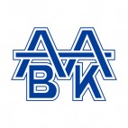 Aabenraa BK soccer team logo, decals stickers
