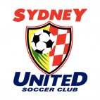 Sydney United FC soccer team logo, decals stickers