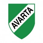BK Avarta soccer team logo, decals stickers
