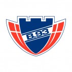 Boldklubben af 1893 new soccer team logo, decals stickers