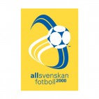 Allsvenskan 2000 logo, decals stickers