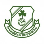 Shamrock Rovers FC soccer team logo, decals stickers