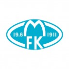 Molde FK soccer team logo, decals stickers