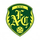 AFC Asian Football Confederation logo, decals stickers