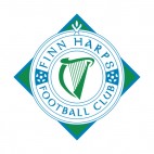 Finn Harps FC soccer team logo, decals stickers